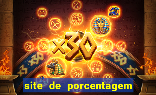 site de porcentagem de jogos slots